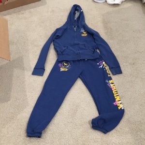 WVU PINK Victoria's Secret set